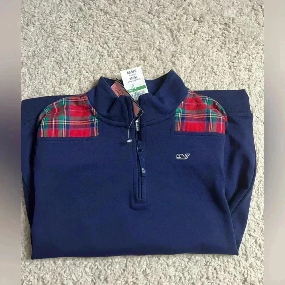 Big Kids Size Large (14) Vineyard Vines Pullover NWT - Picture 2 of 5